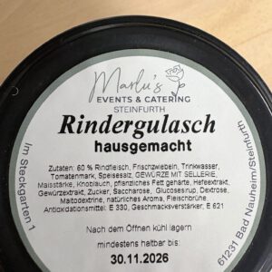 Rindergulasch